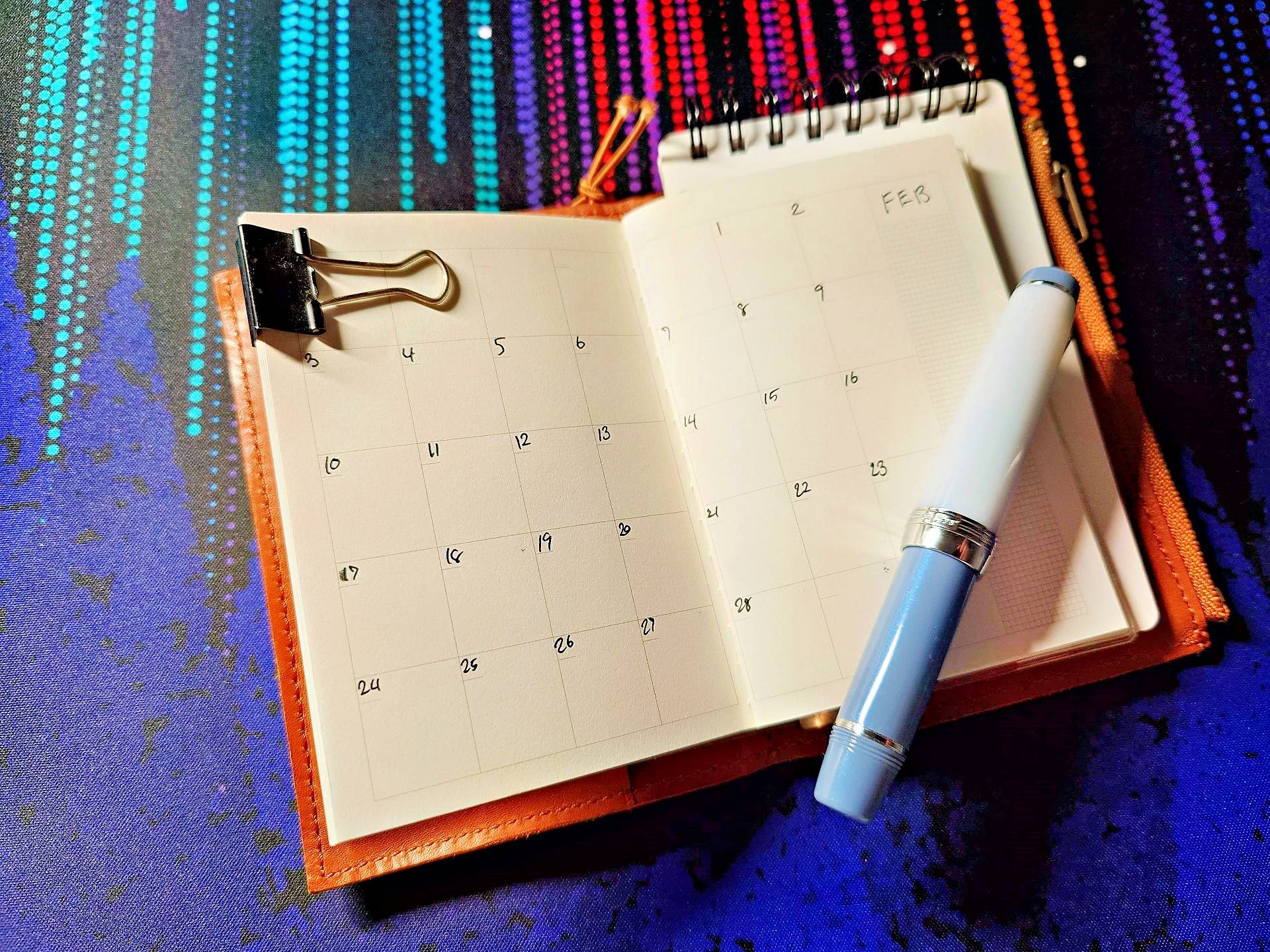 EDC Planner A7 sized with a Sailor Pro Gear Slim Mini (Page specifically chosen to not leak information) EDC Planner A7 sized with a Sailor Pro Gear Slim Mini (Page specifically chosen to not leak information)