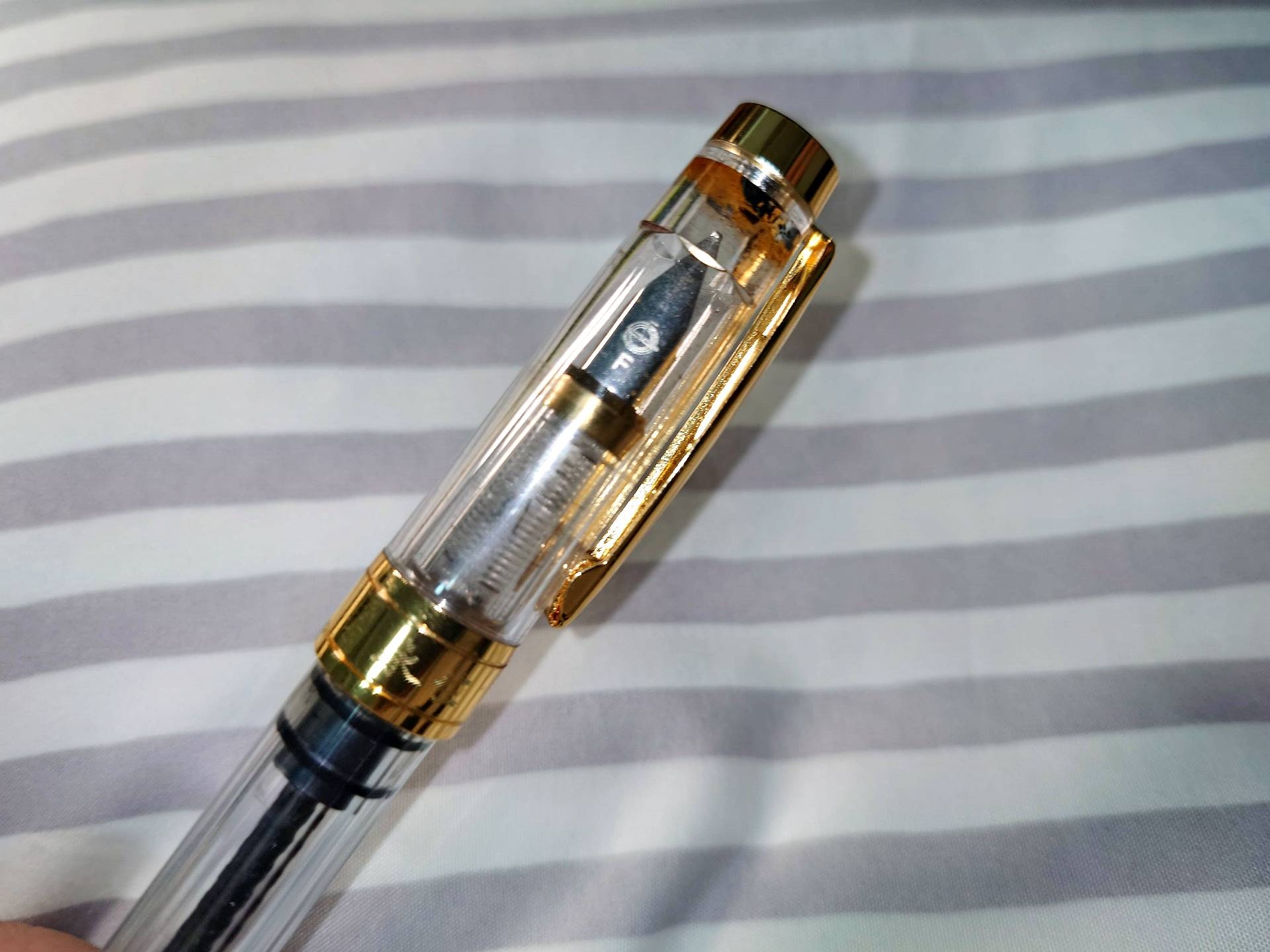 Rust in the cap of Wing Sung 3008 Rust in the cap of Wing Sung 3008