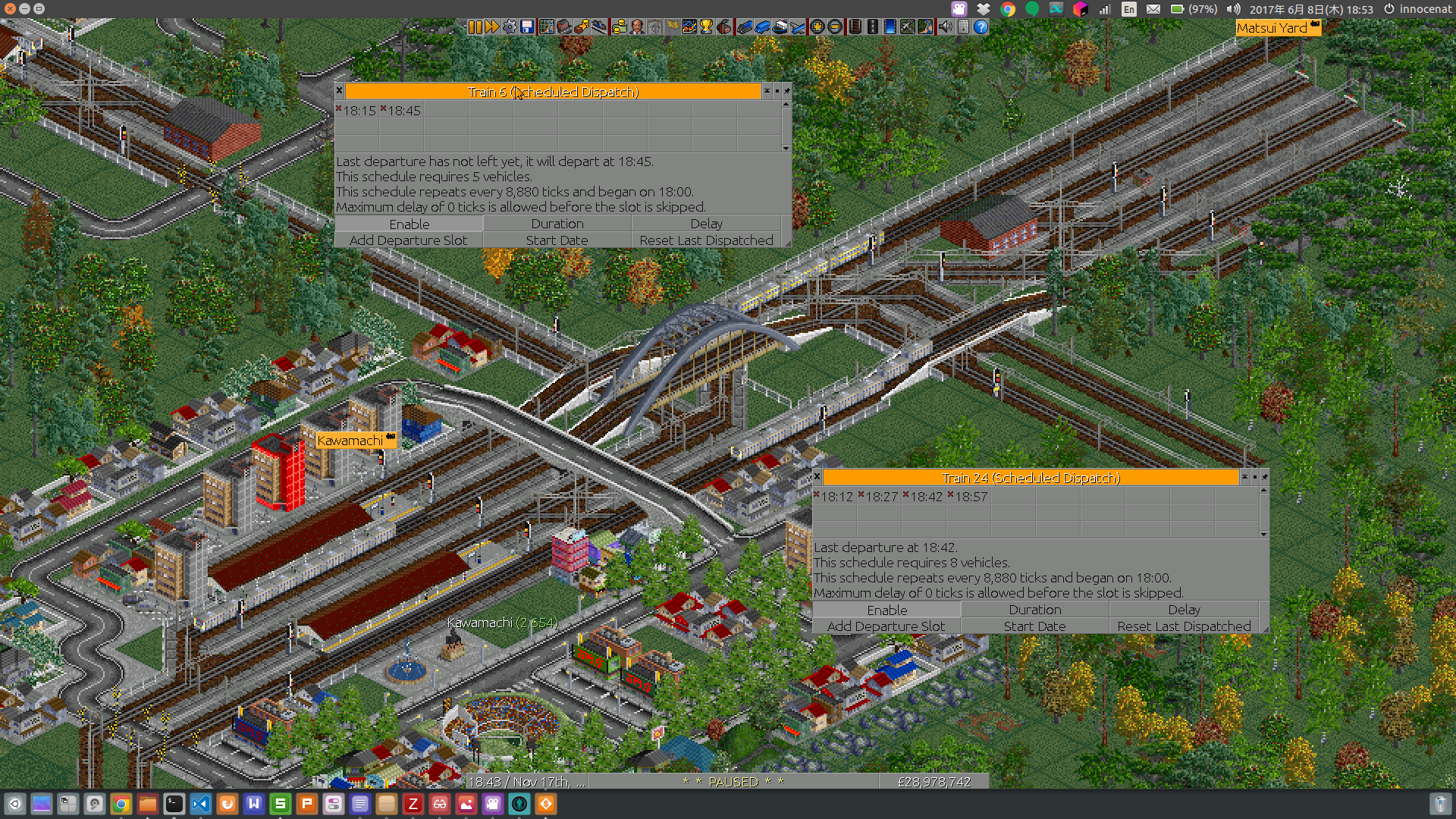 First version of OpenTTD Scheduled Dispatch First version of OpenTTD Scheduled Dispatch
